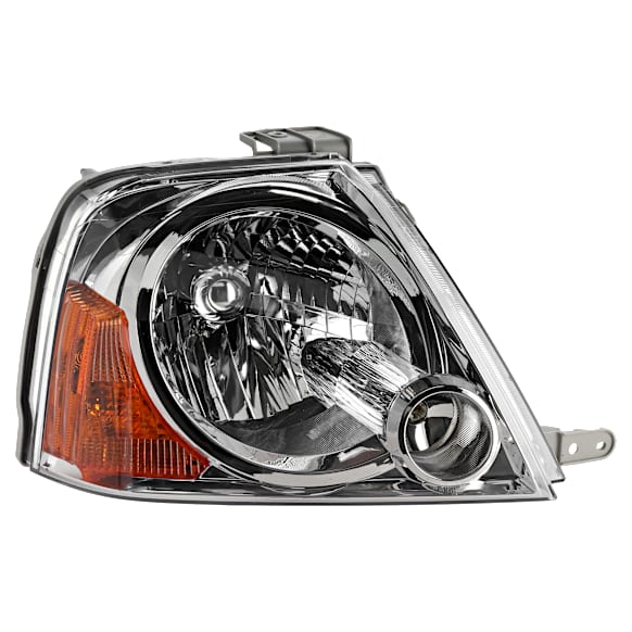 Passenger Side Halogen Headlight, Without bulb(s), OE Comparable Finish