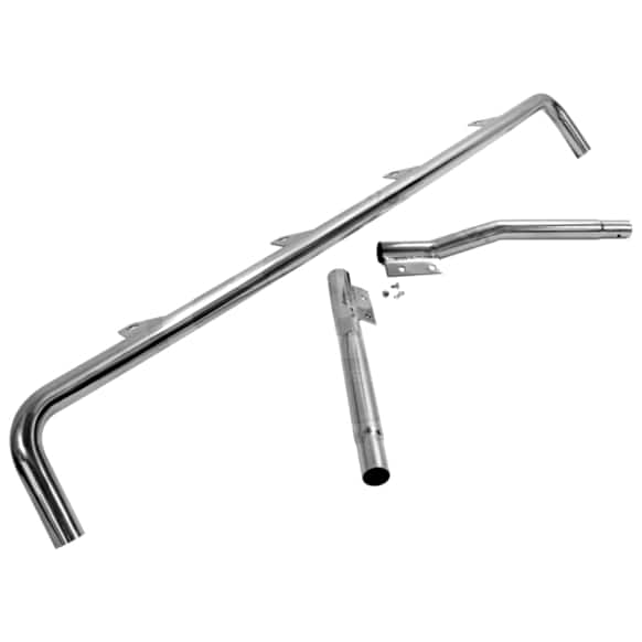 1977 Jeep CJ5 - Light Bar - Unpainted, Stainless Steel, Direct Fit, Sold Individually