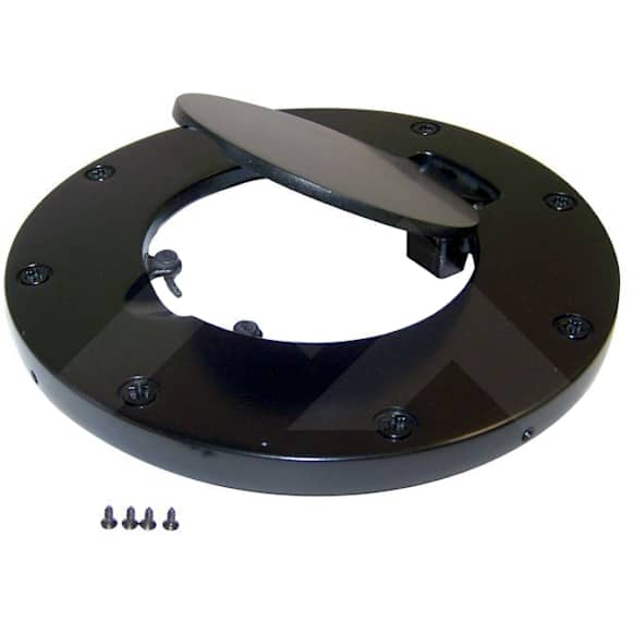 2017 Jeep Wrangler - Fuel Door, 2-Door, Aluminum, Black