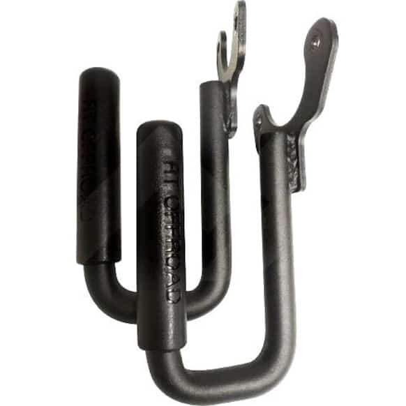 RT27061 Grab Handle, Steel and Rubber, Black