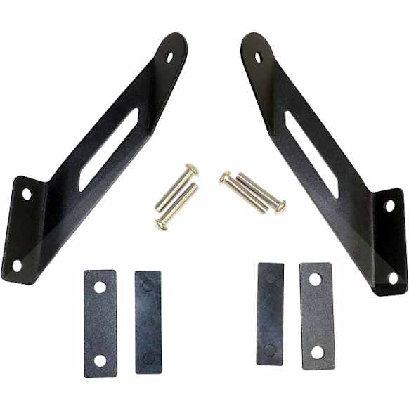 2014 Jeep Wrangler - Light Bar Mounting Bracket, Fits RT28083 (21.5 in.) LED Light Bar, Textured Black, Steel