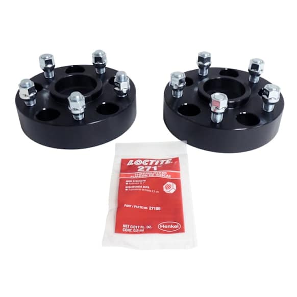 RT32019 Wheel Spacer - Black, Aluminum and Steel, Direct Fit, Kit