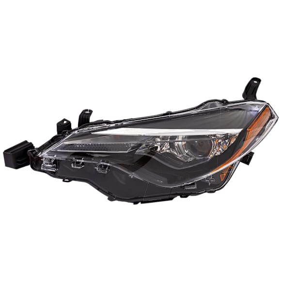 2019 Toyota Corolla - Driver Side LED Headlight, With bulb(s), OE Replacement