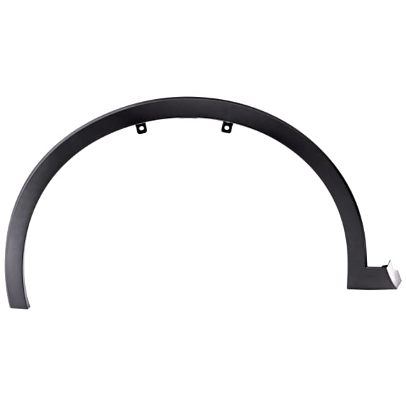 Front, Driver Side Fender Flares, Black