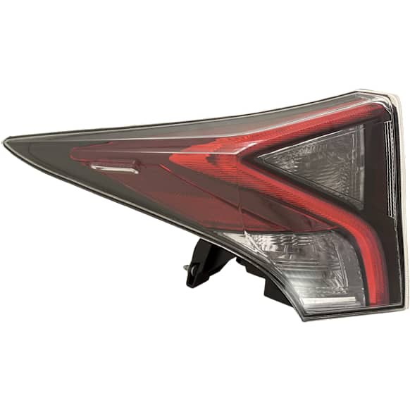 Driver Side, Outer Tail Light, without Bulb, Halogen, Clear and Red Lens, 4 Cyl., 1.8L Engine