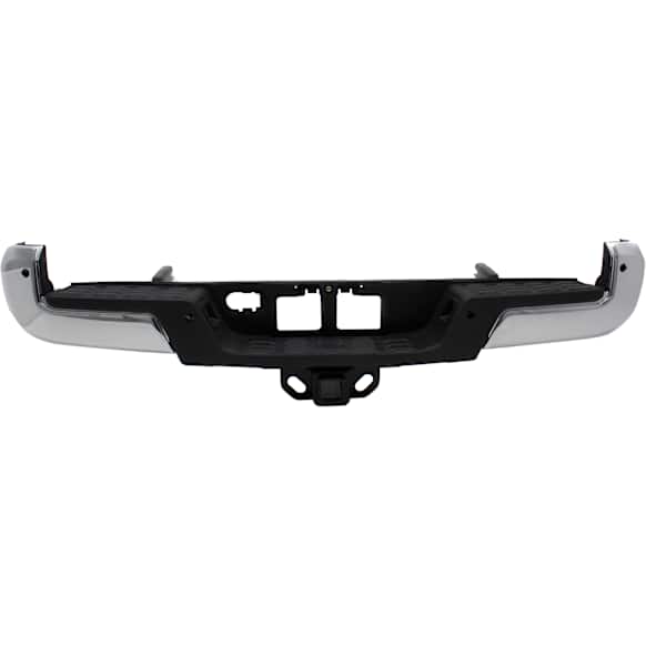 2017 Toyota Tacoma - Step Bumper, Chrome, Face Bar and Pads, Without mounting bracket(s)