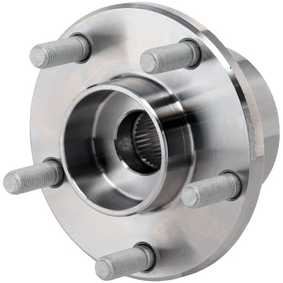 Front, Driver or Passenger Side Wheel Hub, With Bearing, 5 x 4.27 in. Bolt Pattern