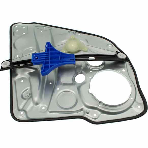 2004 Volkswagen Jetta - Rear, Driver Side Power Window Regulator, Without Motor