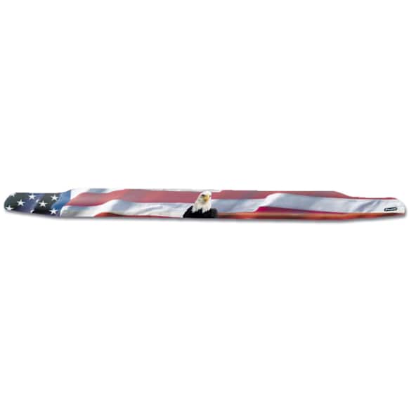 2057-30 Bug Shield, Patriotic, Bolt-On Attachment Style, Vigilante Premium Series
