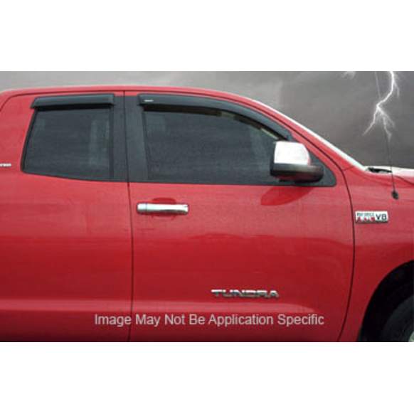 6347-2 Front and Rear, Driver and Passenger Side Window Visor, Smoke