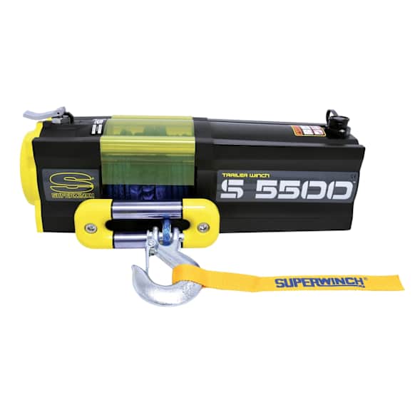 1455201 Electric - 5500 lbs., Synthetic Rope, Handheld Wired Remote, S5500SR Series, Winch