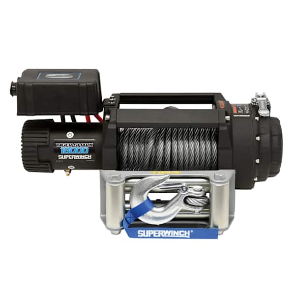 1518000 Electric - 18000 lbs., Steel Cable, Handheld Wired Remote, Tiger Shark 18000 Series, Winch