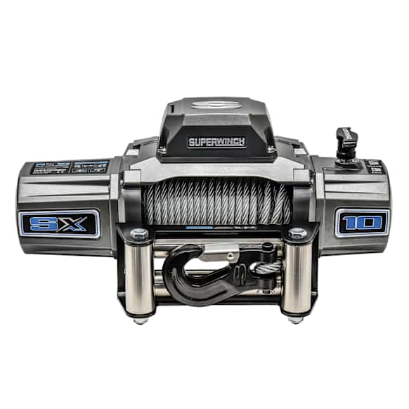 1710200 SX10 Winch 12V 10000 lbs with Steel Wire Rope