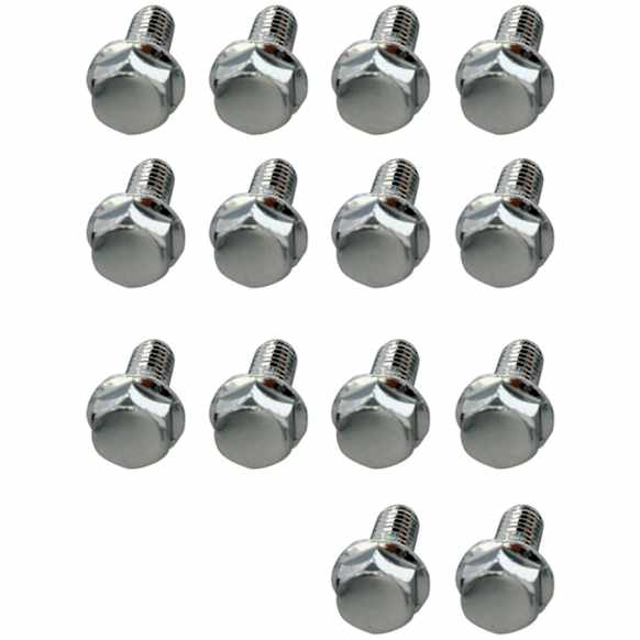 4688 Universal Diferential Cover Bolt, 5/16 in.-18 x 3/4 in. Sized Bolts, Hex Head, Chrome, Set Of 14