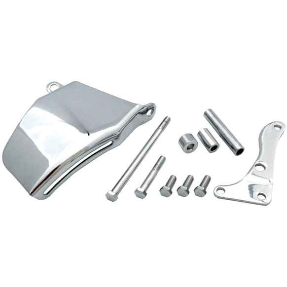 47293 Alternator Bracket - Chrome, Steel, Direct Fit, Sold individually