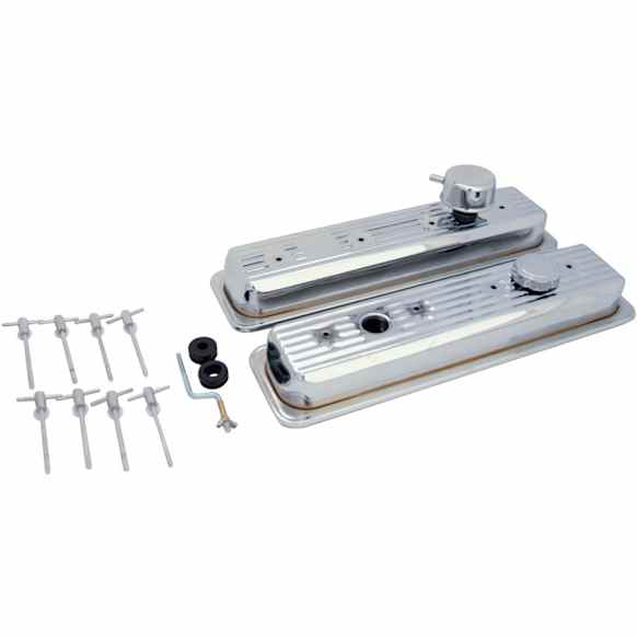 5428 Engine Dress Up Kit - Chrome, Direct Fit, Kit