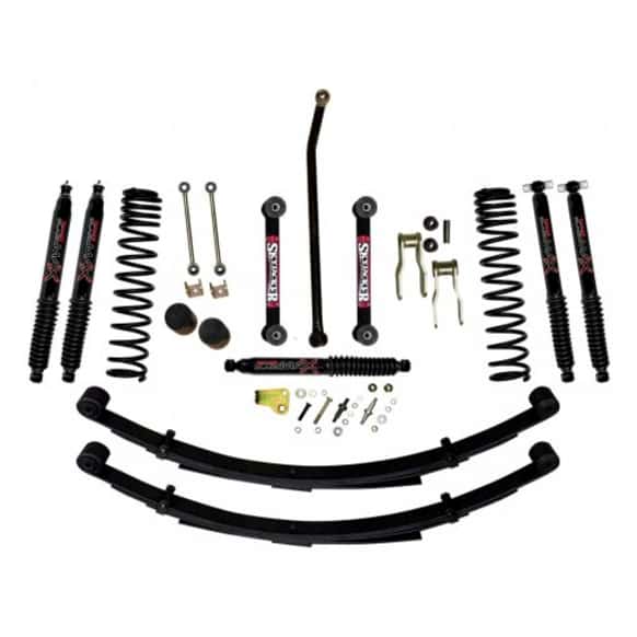 JC4558KSBLT Suspension Lift Kit - 4.5 in., Front and Rear Kit