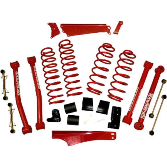 JK401KCR Suspension Lift Kit - Standard Series 4 in. Lift, Kit