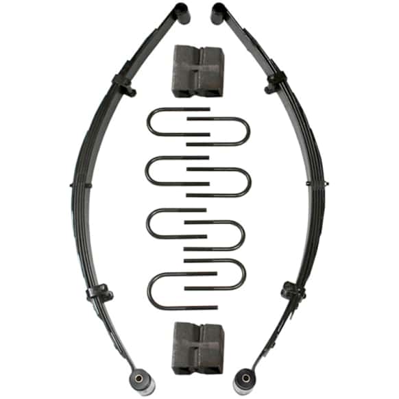 1981 Jeep J20 - Rear, Driver and Passenger Side Leaf Spring, w/4 in. Lift