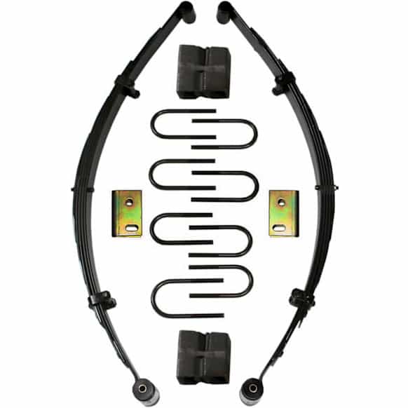 1987 Jeep Wagoneer - Suspension Lift Kit - Softride Series 3.5-4 in. Lift, Kit