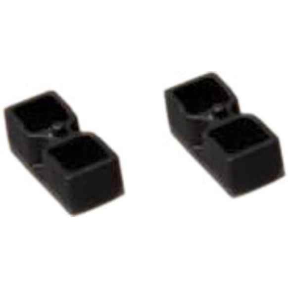RB220 Universal Axle Blocks, Rear Block, Ductile Iron, 2 in., Center Pinned, 3-Degree, Set Of 2