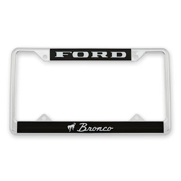 ACC-LPF-BRONCO License Plate Frame - Direct Fit, Sold Individually