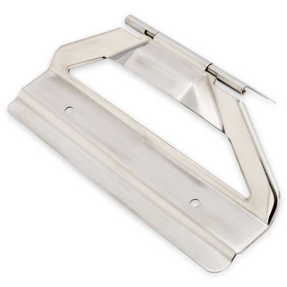 C6TZ-13585-S License Plate Frame - Stainless Steel, Direct Fit, Sold Individually