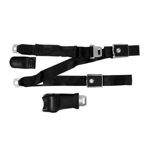 SB-3P-BK-68-C Seat Belt, - Black