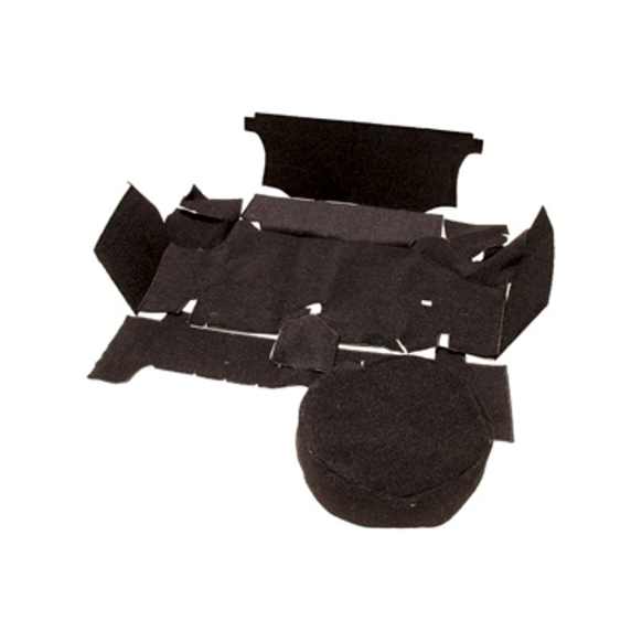 TMK-CP-67-BK Trunk Carpet - Kit
