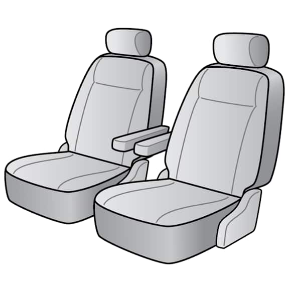 K035-39-0MSN Front Row Seat Cover, Sandstone, Made of Velour, Solid Design, Low Back Bucket Madera Series