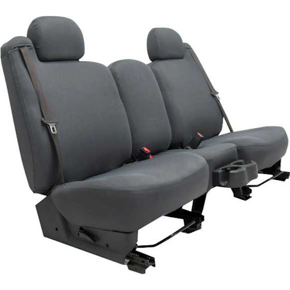 K343-31-0OCH Second Row Seat Cover, Charcoal, Made of Spacer Mesh, Solid Design, 60/40 Split Backrest And Cushion Cool Mesh Series