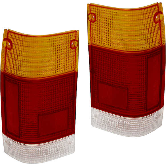 Driver and Passenger Side Tail Light Lens
