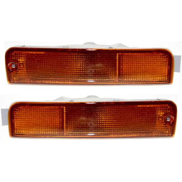 Front, Driver and Passenger Side Turn Signal Light, With bulb(s)