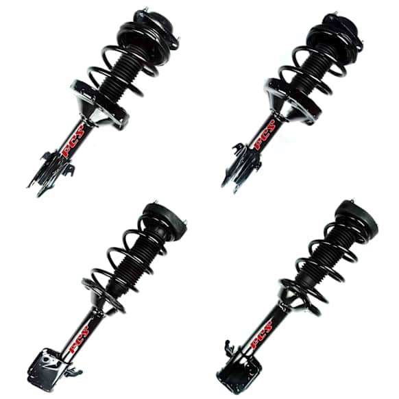 SET-1331753L-C Front and Rear, Driver and Passenger Side Fully Loaded Strut, Wagon