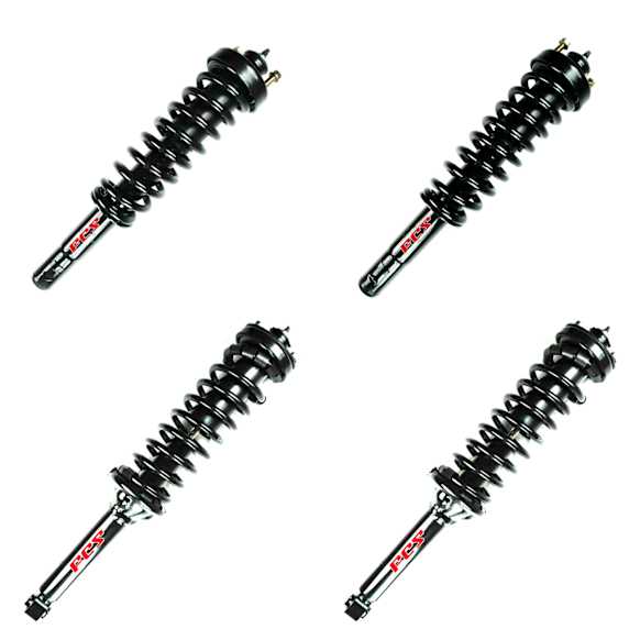 SET-1335519L-C Front and Rear, Driver and Passenger Side Fully Loaded Strut