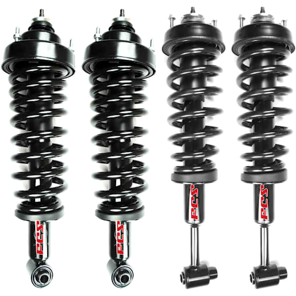 SET-1336323 Front and Rear, Driver and Passenger Side Fully Loaded Strut