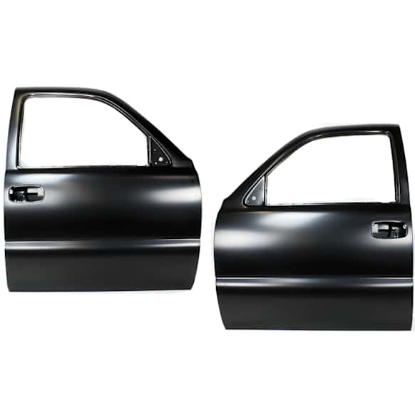 2001-2006 Chevrolet Silverado 3500 - Front, Driver and Passenger Side Door Shell, With Molding Provision, Holes For Door Handle and Mirror