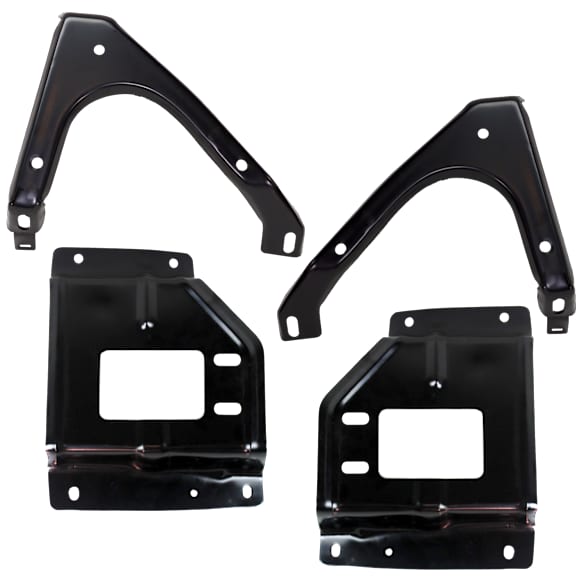 Front, Driver and Passenger Side Bumper Bracket