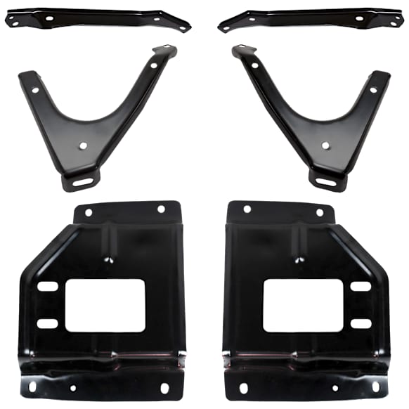 2003 Ford F-250 Super Duty - Front, Driver and Passenger Side Bumper Bracket