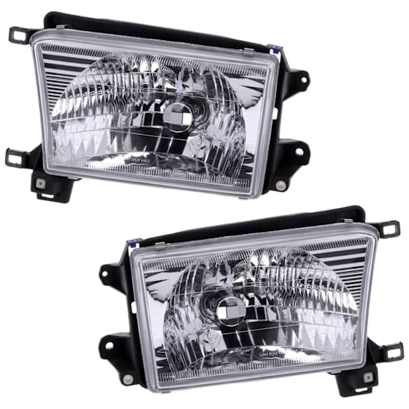 1999 Toyota 4Runner - Driver and Passenger Side Halogen Headlight, With bulb(s), OE Replacement, CAPA Certified