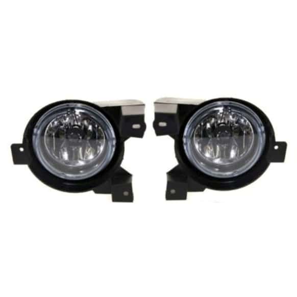 Front, Driver and Passenger Side Fog Lights, With Bulb(s), Halogen