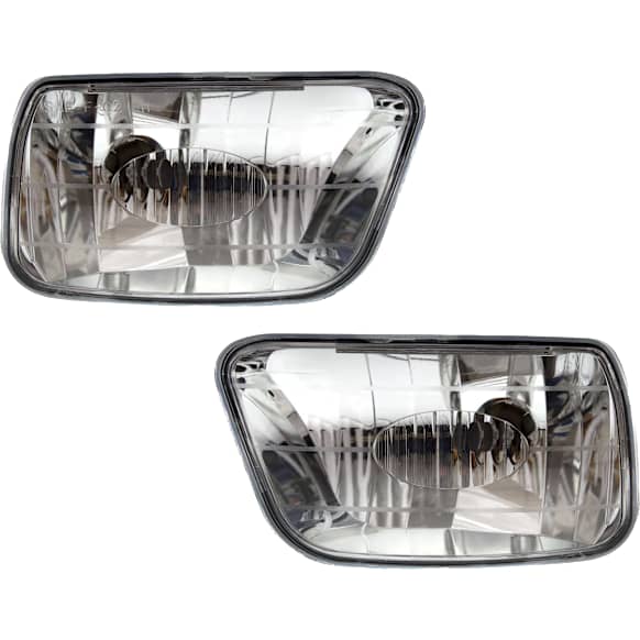 2008 Chevrolet Trailblazer - Front, Driver and Passenger Side Halogen Fog Light, With bulb(s)
