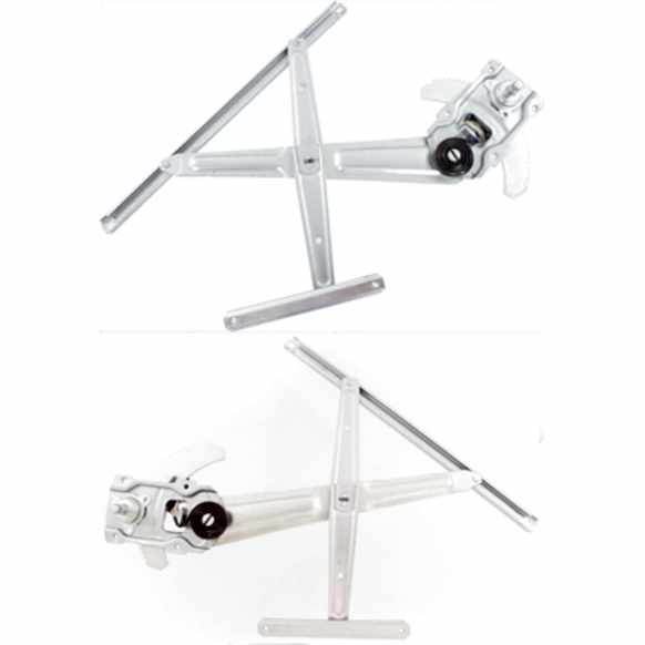 1989-1995 Toyota Pickup - Front, Driver and Passenger Side Manual Window Regulator, Without Motor