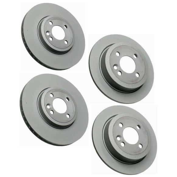 SET-452150344520-A Front and Rear Brake Disc, Plain Surface, FWD