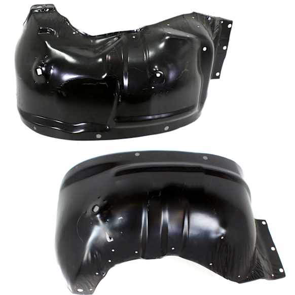 Wheelhouse, Front, Driver and Passenger Side, Inner