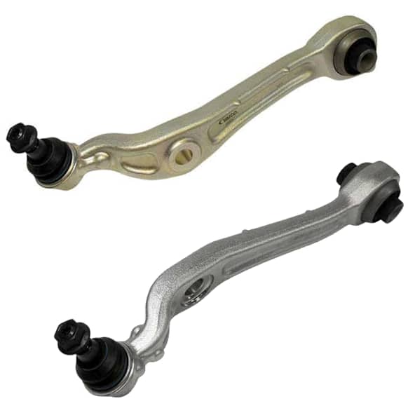 SET-783V301870 Front, Driver and Passenger Side, Lower, Rearward Control Arm, Aluminum