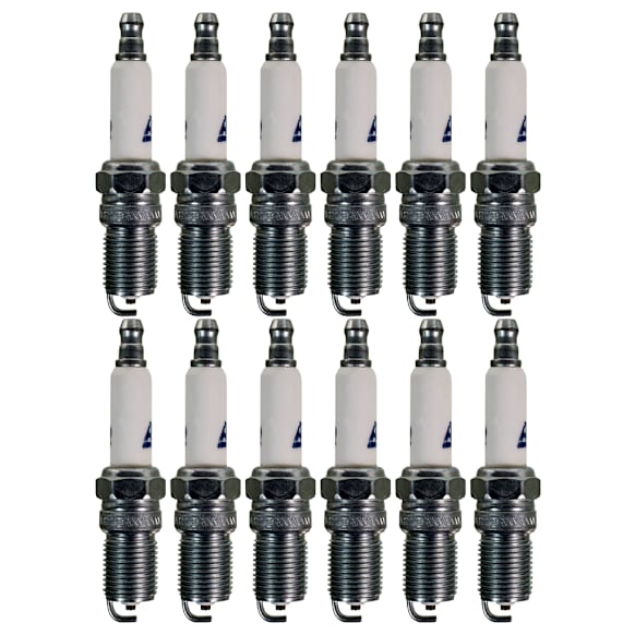 SET-AC12-12 Spark Plug, 6.0L, 12Cyl, Set of 12, RapidFire Performance Platinum Series