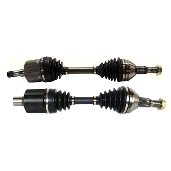 Front, Driver and Passenger Side Axle Assembly - New Set of 2