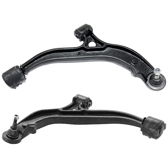 Front, Driver and Passenger Side, Lower Control Arm, With ball joint(s)