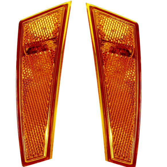 2010 Jeep Liberty Limited 6 Cyl 3.7L - Front, Driver and Passenger Side Side Marker, With bulb(s)